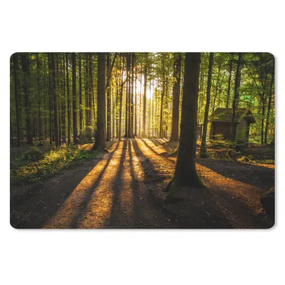 Obrázek produktu pro Podložka pod myš - Slunce - Stromy - Les - Krajina - Příroda - 27x18cm - Podložka pod myš