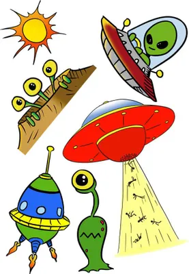 Produktbild von Tattoos Alien & Ufo