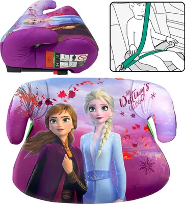 Produktbild von DISNEY Frozen ISOFIX, Autositz, Autostuhl für Mädchen 22-36 kg, 125-150 cm