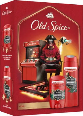 Obrázek produktu pro Old Spice dárková sada Gamer Wolfthorn deodorant stick 50ml sprchový gel 250ml