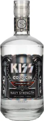 Image de Kiss COLD GIN Navy Strength 57% Vol. 0,7l