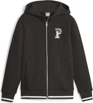 Produktbild von Puma Squad Reißverschlusspullover Schwarz 11-12 Years Junge Schwarz 11-12 Years