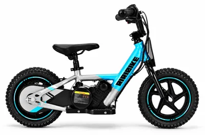 Produktbild von Elektro Laufrad für Kinder RIRIBIKE RTX3 S 24V (12"), Blau, Lithium-Akku, 100-W-Motor, Scheibenbremse