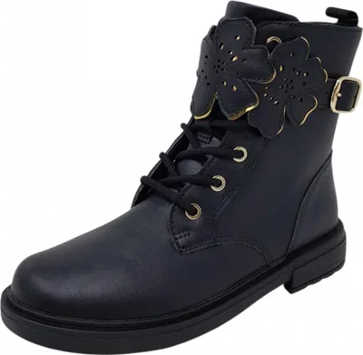Produktbild von Geox Eclair Schnürstiefel Schwarz