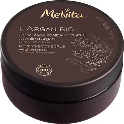 Zdjęcie produktu dla Melvita organiczny arganowy peeling do ciała 200ml