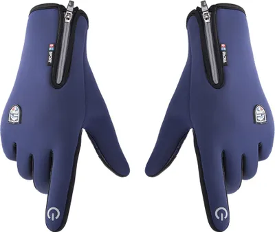 Produktbild von Winterliche Touchscreen-Handschuhe fürs Radfahren, hochwertige, winddichte Thermohandschuhe
