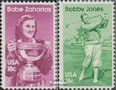 Produktbild von Briefmarken USA 1981 Mi 1504-1505 (kompl.Ausg.) postfrisch Sportler