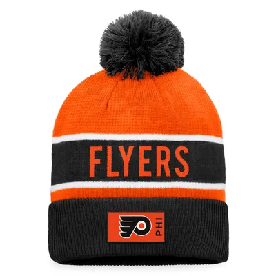 Produktbild von Philadelphia Flyers NHL Fanatics Authentic Pro Game & Train Mütze Orange