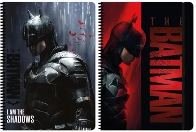 Zdjęcie produktu dla Kołozeszyt A4/80K kratka Batman - Beniamin