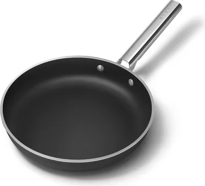 Produktbild von 28 cm mattschwarze bratpfanne Smeg FPF2802BLM