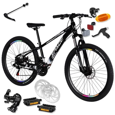 Produktbild von MTB Mercury Aluminium, 26", 145–170 cm, 21-Gang, Schwarz