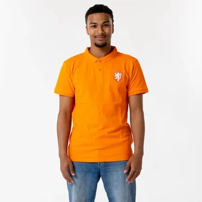Productafbeelding van Nederlands Elftal Polo Heren - Maat S - Officiële KNVB Merchandise - Holland - Katoen