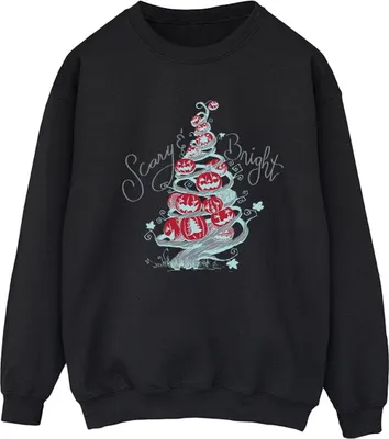 Produktbild von Disney - "The Nightmare Before Christmas" Sweatshirt für Damen BI32002 (4XL) (Schwarz)