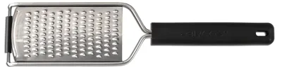 Käseraspel, Edelstahl 130 mm, PP-Griff, schwarz