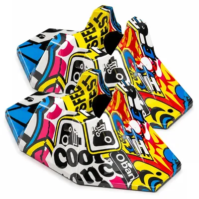 Produktbild von Universal Scooter Ständer, 2 Stück, für Stunt Scooter 95–125 mm, Graffiti