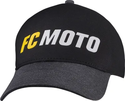 Image de Casquette FC-Moto FCM-Style, noir/gris, S/M