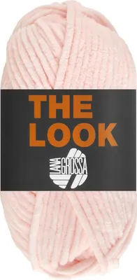 Produktbild von Lana Grossa THE LOOK 100 g samtig weiches und stabiles Chenillegarn 120 m, Farbe:003 - Rosé