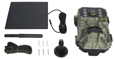 Productafbeelding van Wildlife Camera 4K 14MP - 4G LTE - Bewegingsdetectie - Nachtzicht - Groothoek 120° - Waterdicht IP66
