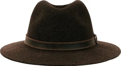 Produktbild von Blaser Traveller Hut Uni (Dunkelbraun Meliert) Größe 60