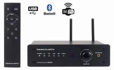 Zdjęcie produktu dla BS Acoustic WA250 Multiroom wzmacniacz Black