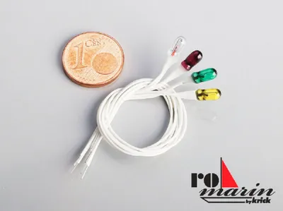 Produktbild von Krick Glühlampen klar 6V/100mA D3 mm (VE2)