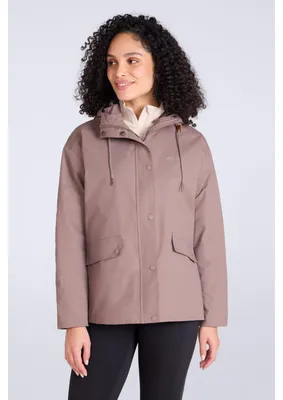 Image de Mountain Warehouse - Veste « Misty », imperméable pour femme MW3883 (38 DE) (gris-brun)