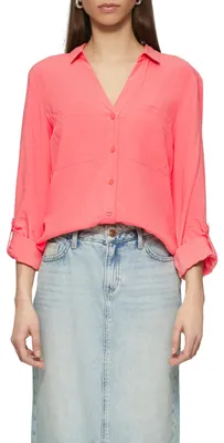 Produktbild von QS Damen Shirt 2162737 3455 RED 36