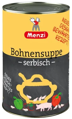 Zdjęcie produktu dla Serbska zupa fasolowa Menzi