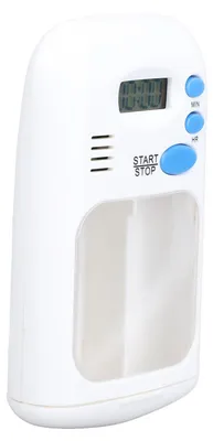 Zdjęcie produktu dla Elektroniczny dozownik leków z sygnałami dźwiękowymi, wyświetlaczem LCD, wysoką precyzją pomiaru czasu oraz funkcją przypomnienia o podziale dawek leków