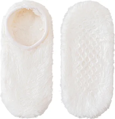 Produktbild von Winterliche Bodensocken für Damen und Herren, warme Plüsch-Haussocken mit rutschfesten Sohlen, niedrige Knöchelsocken für Wohnzimmer und Schlafzimmer