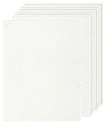 Imagen del producto de Solidchoice - 24 hojas de papel decorativo blanco para impresión