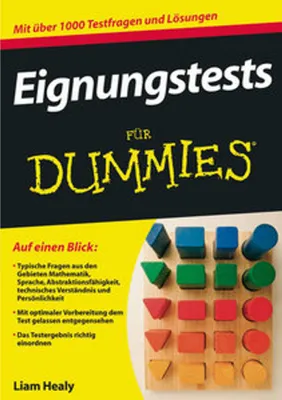 Produktbild von Healy, L: Eignungstests für Dummies