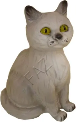 Produktbild von Design Katze Figur Garten Statue Skulptur Figuren Skulpturen Dekoration C433 Neu
