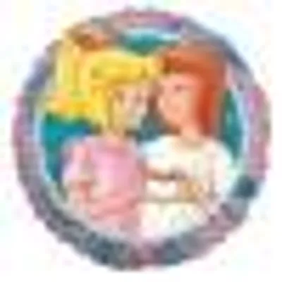 Produktbild von Folienballon Bibi & Tina Freundschaft bunt 19 x 13,5 cm