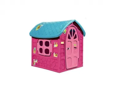 Produktbild von Großes Kindergartenspielhaus 5075 Pink Rosa
