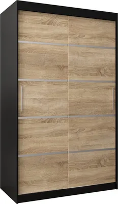Produktbild von Kleiderschrank, Schiebetürenschrank Schlafzimmer, Schrank VERONA 1 120 cm