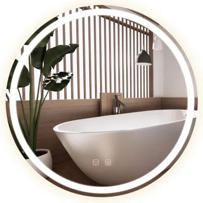 Produktbild von Rea Spiegel Led P11239 Bas 50Cm Grey