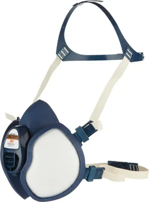 Produktbild von 3M Halbmaske mit integrierten Filtern Serie 4000 4255