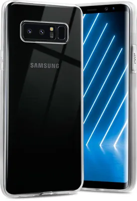 Produktbild von FROSTED-Case für Samsung Galaxy Note8, Farbe:Crystal-Clear