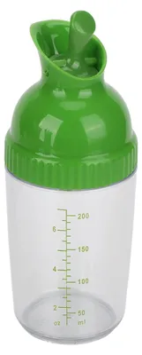 Salatdressing Shaker 200 ml, grün, für Öl & Essig