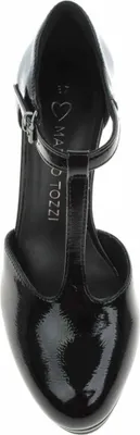 Zdjęcie produktu dla Marco Tozzi czółenka damskie 2-24419-45 czarny patent 37