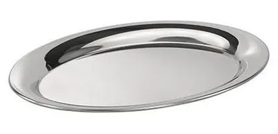 Produktbild von APS 30115 Serviertablett KAFFEEHAUS, Edelstahl hochglanzpoliert, 20 x 14,5 cm, Höhe 0,5 cm