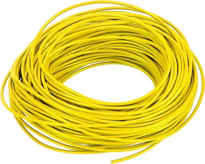Image de 10 mètres de câble automobile FLRY-B 0,75 mm² jaune I Câble automobile I Câble pour l'électricité automobile