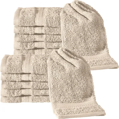 Produktbild von REDBEST Gästetuch Chicago" 12er-Pack beige 30x50 cm"