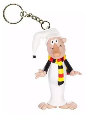 Image de Porte-clés - Caillou et crapaud : Caillou