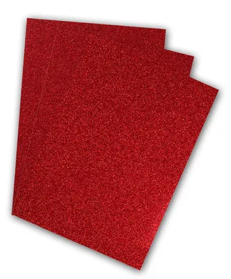 Produktbild von Poli-Tape - Poli-Flex Pearl Glitter - 456 Red - Din A4