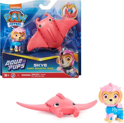 Obrázek produktu pro PAW Patrol PAW VHC Hero Pups Aqua Skye GML, 3 rok/roky, Vícebarevný