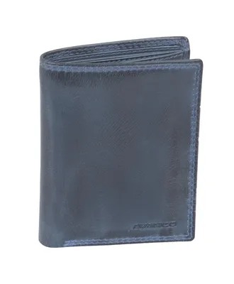 Produktbild von Kombibörse aus Echtleder, blau