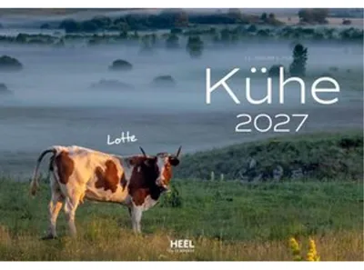Obrázek produktu pro Kalendář s krávami, nástěnný kalendář na rok 2027