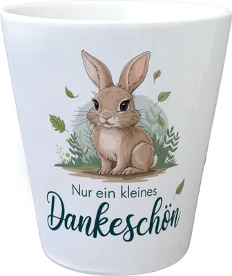 Produktbild von Liebenswertes Kaninchen Blumentopf - Kleines Dankeschön